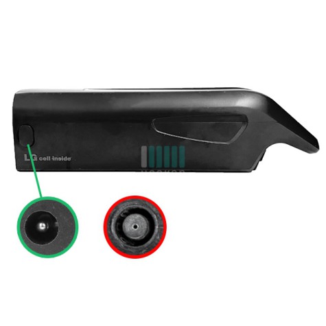 Greenway ZZ1311004 AEG Downtube 36v - DC 5x2.1 mm stekker